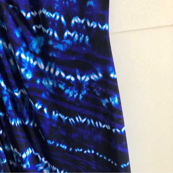 Laura Blue Tie Dye Maxi Dress EUC - Picture 10 of 14